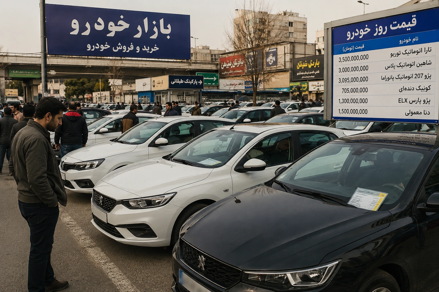 هر بار قیمت خودرو بالا می‌رود، هوش مصنوعی یک معادله جدید برای فاصله گرفتن رویاهای طبقه متوسط از واقعیت می‌نویسد